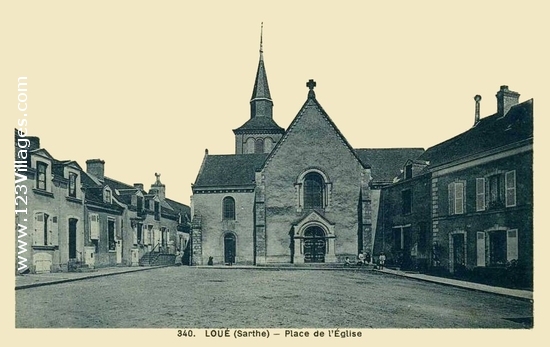 Carte postale de Loué