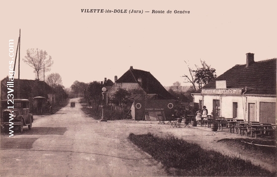 Carte postale de Villette-lès-Dole