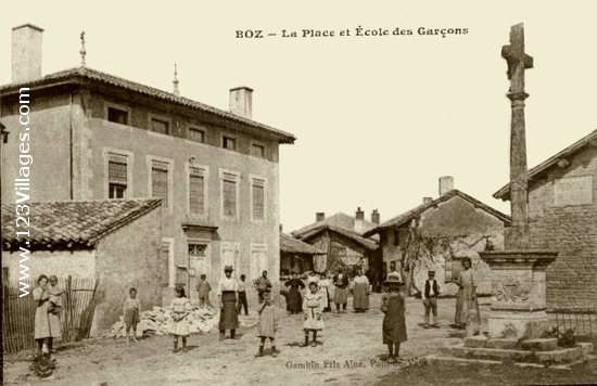 Carte postale de Boz