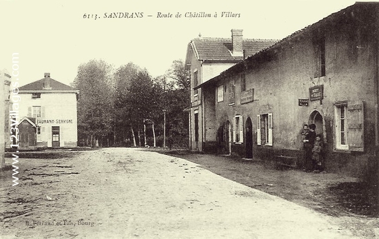 Carte postale de Sandrans