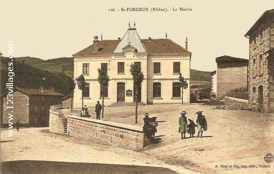 Carte postale de Saint-Forgeux