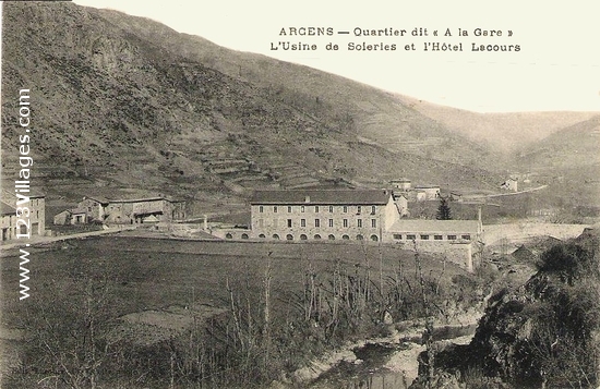 Carte postale de Arcens