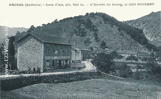 Carte postale de Arcens