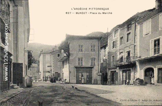 Carte postale de Burzet