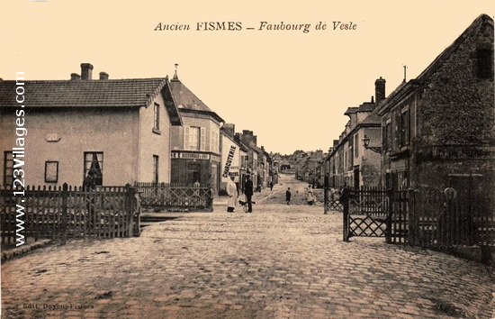 Carte postale de Fismes