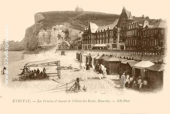 Carte postale de Etretat