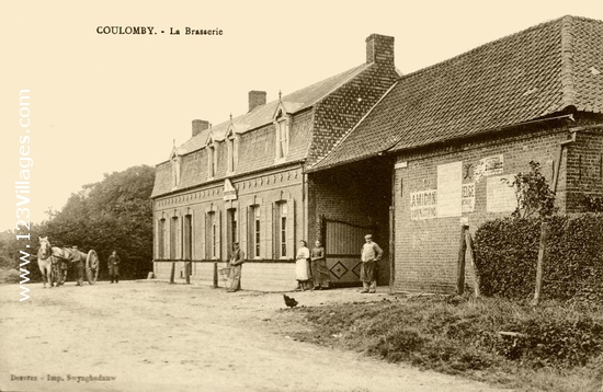 Carte postale de Coulomby