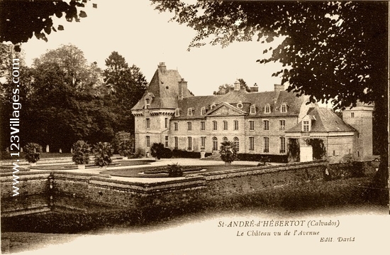 Carte postale de Saint-Andre-D Hebertot 