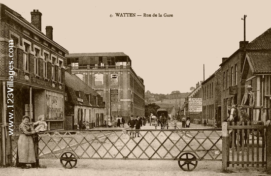 Carte postale de Watten 