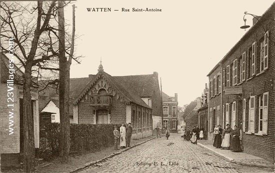 Carte postale de Watten 