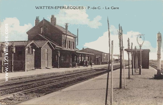 Carte postale de Watten 