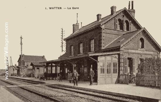 Carte postale de Watten 