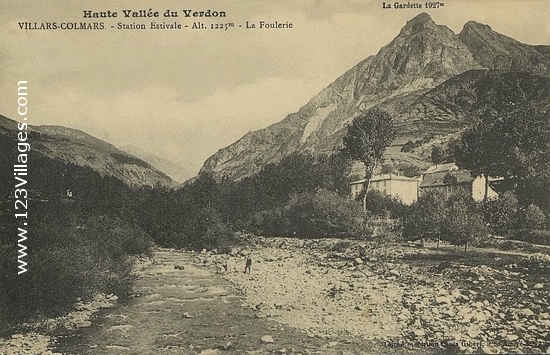 Carte postale de Villars-Colmars