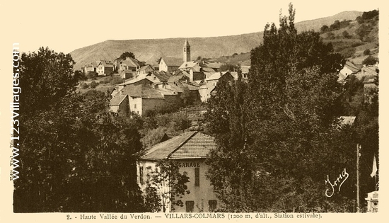 Carte postale de Villars-Colmars