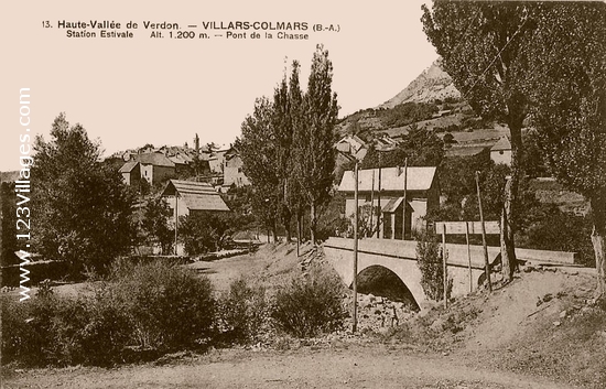 Carte postale de Villars-Colmars