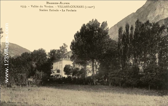 Carte postale de Villars-Colmars