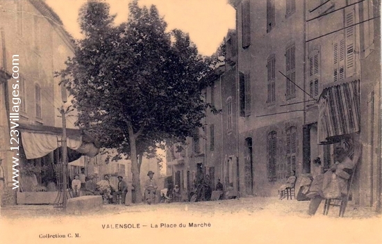 Carte postale de Valensole