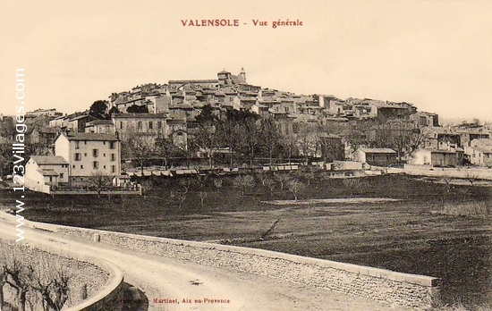 Carte postale de Valensole