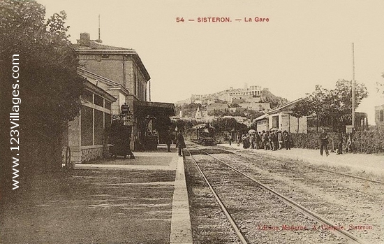 Carte postale de Sisteron