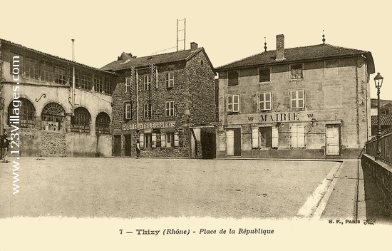 Carte postale de Thizy