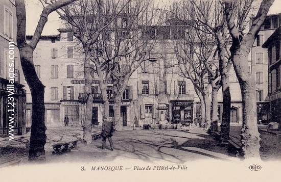 Carte postale de Manosque