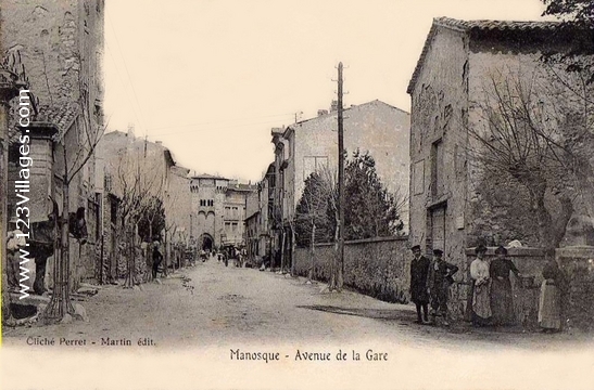 Carte postale de Manosque