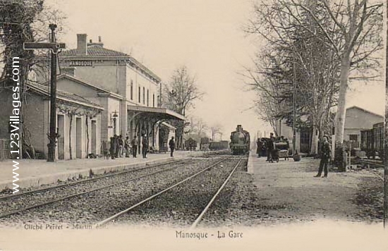 Carte postale de Manosque