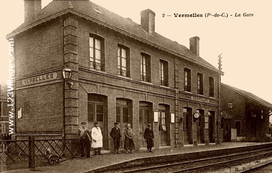 Carte postale de vermelles