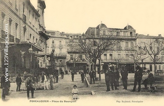 Carte postale de Forcalquier