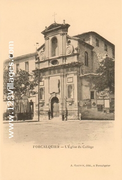 Carte postale de Forcalquier