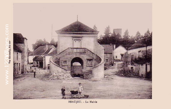 Carte postale de Beaujeu-Saint-Vallier-Pierrejux-et-Quitteur