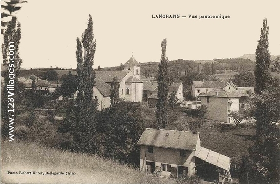 Carte postale de Lancrans 