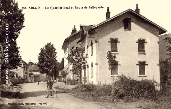 Carte postale de Arlod