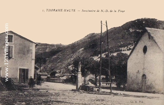 Carte postale de Thorame-Haute