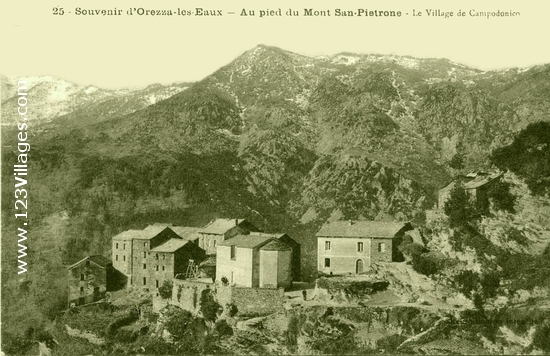 Carte postale de Campodonico Pie D Orezza