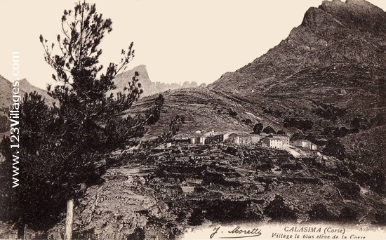 Carte postale de Albertacce Calasima