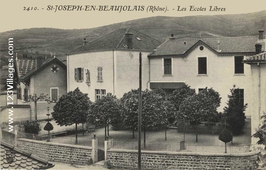 Carte postale de Villié-Morgon .Saint-Joseph en Beaujolais
