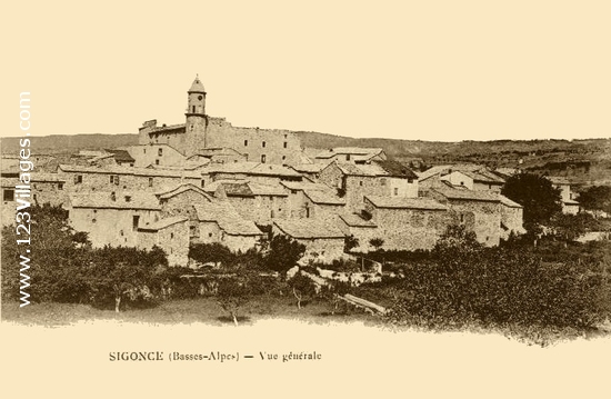 Carte postale de Sigonce