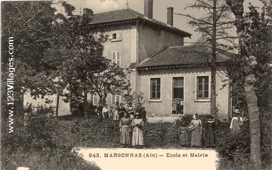 Carte postale de Marsonnas