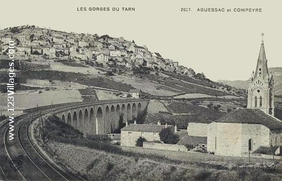 Carte postale de Aguessac