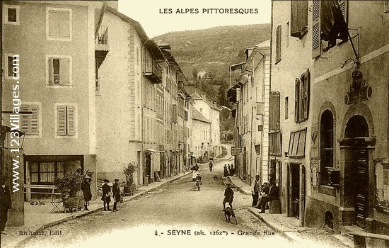 Carte postale de Seyne