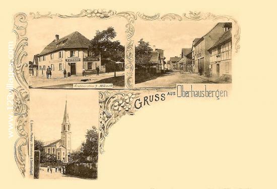 Carte postale de Oberhausbergen