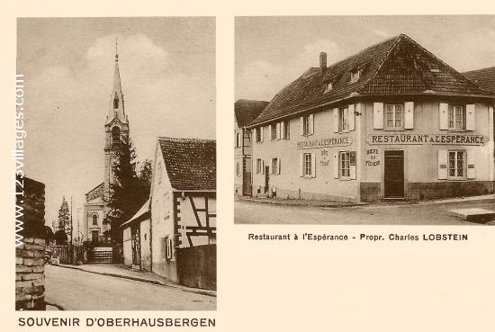 Carte postale de Oberhausbergen