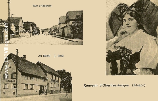 Carte postale de Oberhausbergen