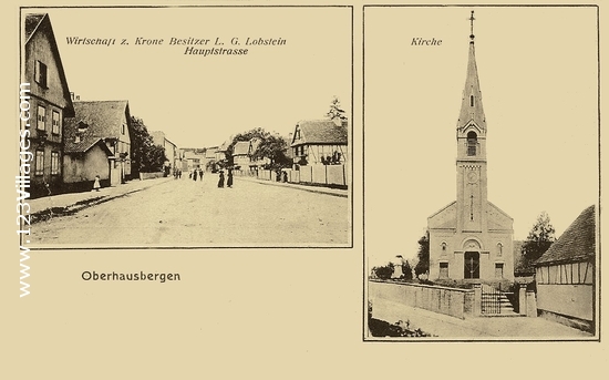 Carte postale de Oberhausbergen