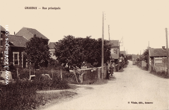 Carte postale de Charbuy