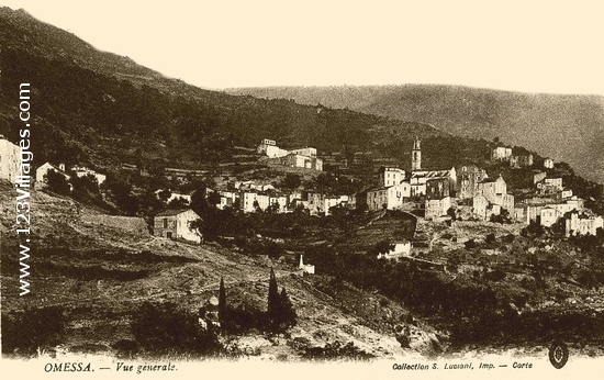 Carte postale de Omessa 