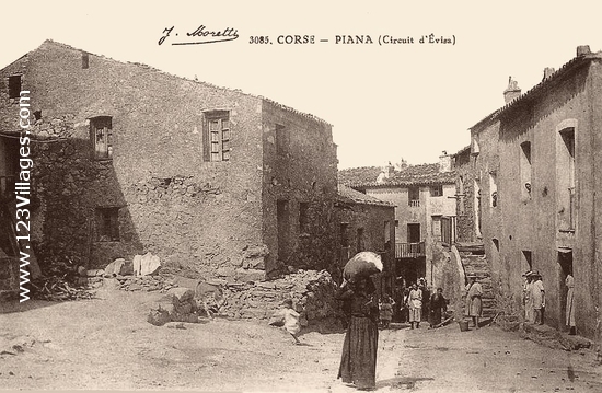 Carte postale de Piana