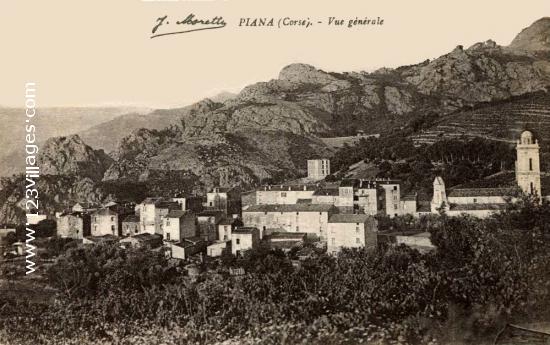 Carte postale de Piana