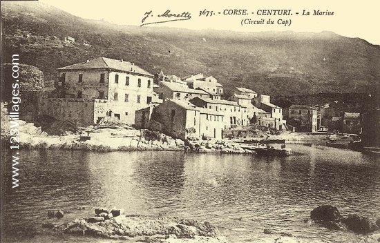 Carte postale de Centuri 